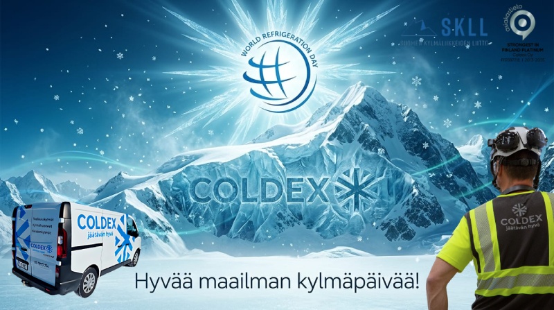 Hyvää maailman kylmäalan päivää kaikille alan ammattilaisille!