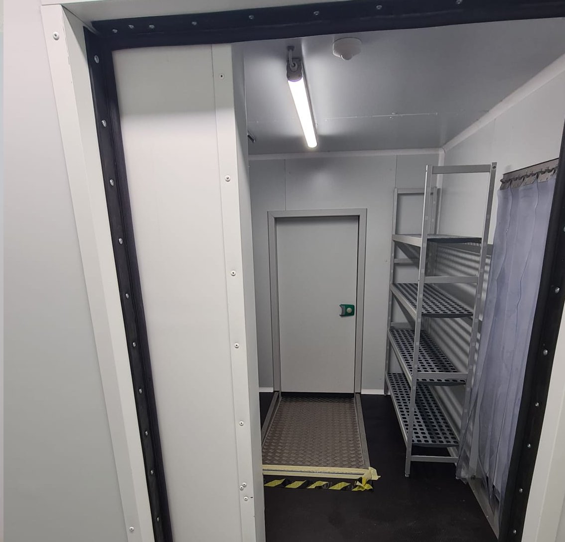 Modulaarinen kylmähuone, Vantaa 3 room2