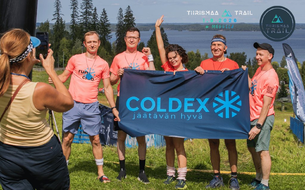Coldex Oy tiimi Tiirismaa Trail -tapahtumassa