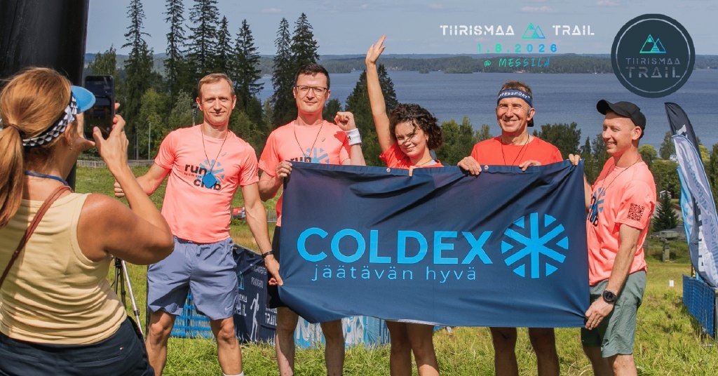 Coldex Oy tiimi Tiirismaa Trail -tapahtumassa 1 Coldex Oy Team at Tiirismaa Trail